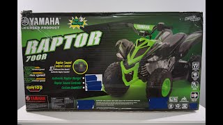 YAMAHA Raptor 700R 12V Ride On  Step by Step Build Tutorial [upl. by Akahc495]