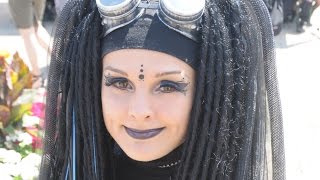 HOW TO CYBER GOTHIC  STEAMPUNK HAIRPIECE  DIY by Ciwana [upl. by Riamo903]