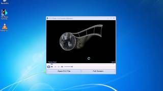 How To Use FLV Player Full Screen Software [upl. by Eelirrem405]
