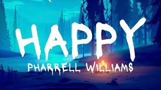 HappyPharrell Williams Lyrics [upl. by Calia561]