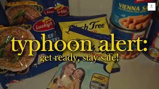 Typhoon Alert Get Ready Stay Safe VLOG 2 [upl. by Dorcus]