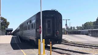 Indian Pacific at Adelaide Parklands TerminalKeswick Terminal [upl. by Mccourt]