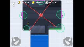 Flappy Golf 2  Shield Land Hole 4 8 flaps [upl. by Proudman]