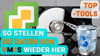 Die besten Methoden zur Wiederherstellung von Daten auf virtuellen Festplatten VMFS ESXi Vsphere [upl. by Airamas]