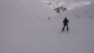 Tignes  Val dIsère  Dag 1  15 Rode piste Olympique [upl. by Sami]