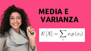 Media e varianza di una variabile aleatoria discreta In soli 20 minuti [upl. by Adnerb]