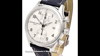 Frederique Constant Runabout Chronograph  Limitiert Ref FC393RM5B6 7373 [upl. by Joann20]