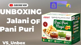 Jalani Pani Puri Amazon Product Unboxing and Review [upl. by Yrrol]