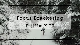 How to Focus Bracket on the Fuji XT3 vlog style Filmed with XT3 using Eterna film simulation [upl. by Alocin]