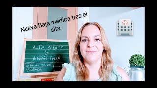 BAJA MEDICA tras el ALTA por la misma ó diferente ENFERMEDAD ó CONTINGENCIA [upl. by Ahsotal843]