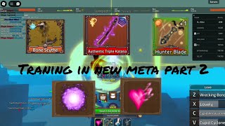 Traning in new meta part 2 king legacy pvp upd 7 [upl. by Tullus]