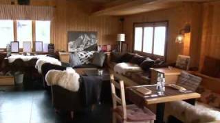 Whitepod hotel  Le Chalet les Cerniers  Restaurant [upl. by Barna]