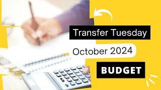 Transfer Tuesday Oct 3 [upl. by Fendig]