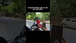 3 second timer yulu vs r15 trending shortsviral [upl. by Anitsuj942]