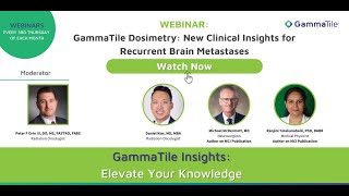 GammaTile Dosimetry New Clinical Insights for Recurrent Brain Metastases [upl. by Wrightson804]