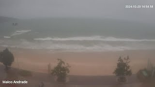 🔵🏖️Guarapari ES Terçafeira 29102024 às 1454 na Praia do Morro [upl. by Mannos]