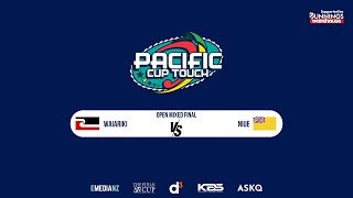 Waiariki vs Niue Open Mixed Finals  Pacific Cup Touch 2024 [upl. by Ahsiad]