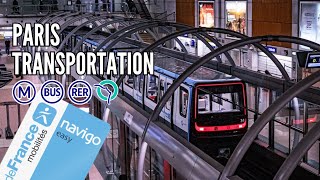 Paris Transportation Guide Everything You NEED To Know [upl. by Aileek234]