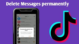 How To Delete TikTok All Messages At Once 2024 [upl. by Carmella]