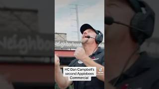 Dan Campbell’s second Applebees commercial Which commercial did you like betterdetroitlions fyp [upl. by Yamauchi]