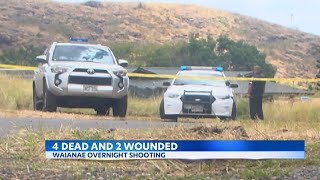 Four people dead and two wounded following Waianae mass shooting [upl. by Monia]