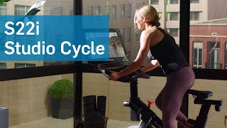 Workout In Studio and Around the Globe with the NordicTrack S22i Studio Cycle [upl. by Thorley]