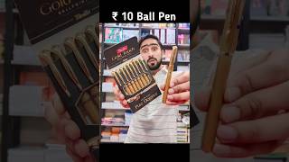 Montex Gold Touch Ball Pen Review  stationeryunboxing school stationery montex pen ballpen [upl. by Hsenid]