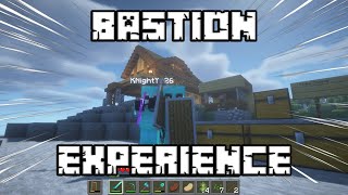 The Minecraft Bastion Raid Experience [upl. by Ainessey456]