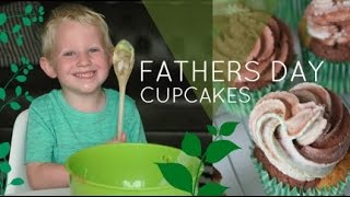 ad  HOW TO Fathers Day Cupcakes with Miss Budget Beauty [upl. by Nicoli]