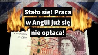 To Koniec Praca w Anglii już się nie opłaca Zapaść Emerytur w GBP [upl. by Nosimaj]