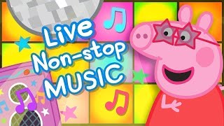 Peppa Pig Official Music Videos 🐷 Peppa Pig Music amp Songs 247 🪩 Peppa Pig Theme Tune Remix amp More [upl. by Nayab654]