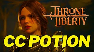 Throne and Liberty HOW TO CRAFT CC REMOVE POTION  Beginners Guide [upl. by Nauqet640]