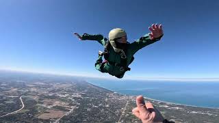 Aaron L4  Skydive Windy City Chicago [upl. by Schroer]