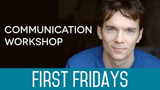 First Fridays Communication with Michael Chad Hoeppner • Rated 377  4 [upl. by Thorstein392]