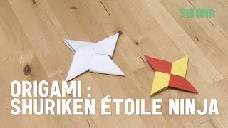 Origami  Shuriken Etoile Ninja [upl. by Zavras]