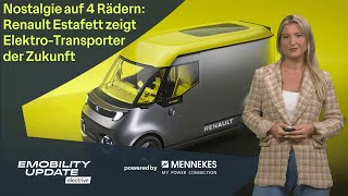 Renault Estafett als ElektroTransporter der Zukunft  eMobility Update [upl. by Roon]