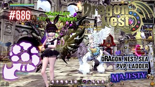 686 Majesty PVP Ladder  Dragon Nest SEA [upl. by Sajet364]