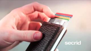 SECRID Card protector review  Slim Wallet Junkie [upl. by Beulah]