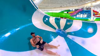 A Day Inside Kalahari Resorts MASSIVE Indoor Water Park Wisconsin Dells 2023 [upl. by Aneeras]