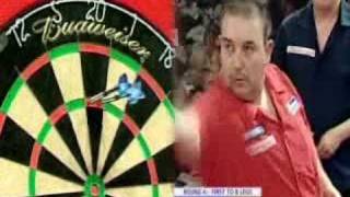 phil taylor 9darts vs matt chapman uk open [upl. by Gilroy]