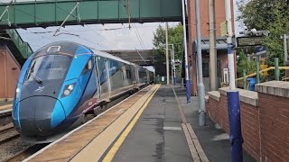 Transpennine Express 397s amp 802218 At Leyland On The West Coast Main Line [upl. by Adelheid]