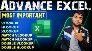 Master Ms Excel Formulas VLOOKUP MATCH XLOOKUP amp Advanced Tricks for Data Analysis  SkillGroww [upl. by Eachern]