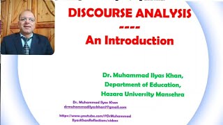 Discourse Analysis An Introduction [upl. by Loftus]