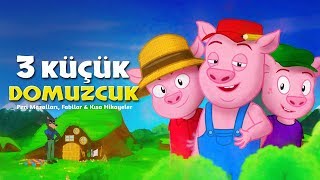 Üç Küçük Domuzcuk  Çizgi Film Masal [upl. by Montana]