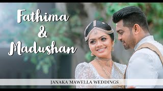 Fathima amp Madushan  Janaka Mawella Weddings [upl. by Ecerehs]