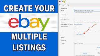 How Do I Sell More Than One Item on Ebay LATEST GUIDE [upl. by Assetnoc601]