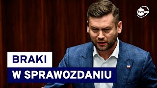 Ujawniamy braki w sprawozdaniu finansowym PiS quotPraca nad tym materiałem trwała ponad rokquot [upl. by Atinomar]