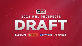 2023 WHL Prospects Draft Show  Round 1 [upl. by Avictor]