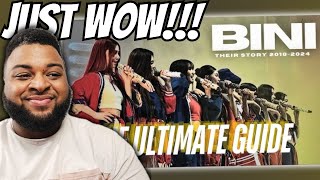 BINI THE ULTIMATE GUIDE THEIR STORY 20182024 Part 1 Reaction [upl. by Nonie]