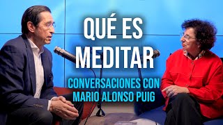 Qué es la MEDITACIÓN y por qué nos cuesta tanto meditar  Conversaciones con Mario Alonso Puig [upl. by Eerased]